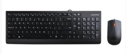 Lenovo GX30M39606 Tastatura+miš USB Lenovo 300 US crna-1