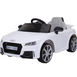  Licencirani dečiji automobil na akumulator AUDI TT Roadster (12V), LED Svetla - Beli ( SM-24007C )-4