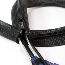 LogiLink fleksibilna zaštita za kablove sa rajfešlusom 1m x 30mm crna ( 1460 ) - Img 2
