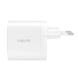 Logilink punjač 2 porta, type C, 40W, w/PD, bela ( 6373 )-5
