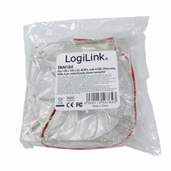 LogiLink ventilator 120x120x25 mm, 4x LED, plava ( 2746 ) - Img 4