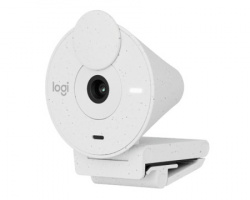 Logitech Brio 300 Full HD Webcam bela  - Img 4