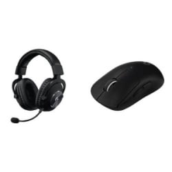 Logitech emea29-953 g pro x wireless lightspeed gaming mouse and headset - black - 2.4ghz/bt  ( 991-000537 ) -1