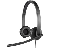 Logitech H570e USB-C slušalice sa mikrofonom -4