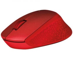 Logitech M330 silent plus wireless crveni miš - Img 2