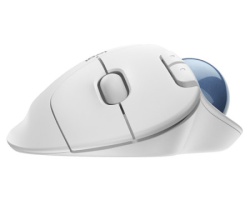 Logitech M575s ERGO Bluetooth Trackball Offwhite Blue ball miš -3