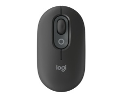 Logitech Pop Mouse with Emoji, graphite miš -1