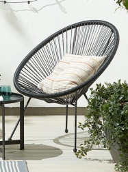 Lounge stolica Uberr crna