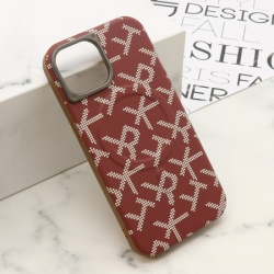 Magsafe Futrola monogram za iphone 15 (6.1) crvena ( F125068 )