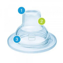 Mam cucla za flasice extra soft spout 4m+ 2/1 ( AL350658 )  - Img 2