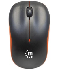 Manhattan Success 179409, Black/Orange Miš Wireless -3