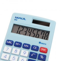 Maul džepni kalkulator M 8, 8 cifara svetlo plava ( 05DGM1008EA ) - Img 5