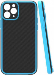 MCTR82-OnePlus Nord 2 * Textured Armor Silicone Blue (79) - Img 1