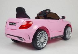 Mercedes Auto na akumulator 12V za decu model 220 - Pink - Img 6