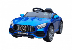 Mercedes WMT-919 auto na akumulator za decu - Metalik plavi - Img 1