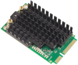Mikrotik r11e-2hpnd minipci-express dual chain high power card ( mt172 )