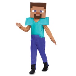 Minecraft Kostim Steve 7-8 god. ( 1043045 )