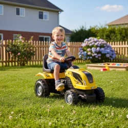 MMX Traktor na akumulator Žuti