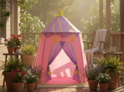 Moon Star dečiji šator sa noćnim motivima - Pink ( KLK-108 )