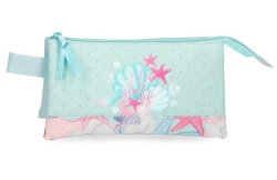 Movom I love sea life prazna pernica sa 3 pregrade - Tirkizna ( 30.543.41 )