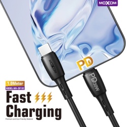 Moxom Usb data kabal mx-cb132 pd 30w type-c na lightning 1m crni ( U2075 )-3