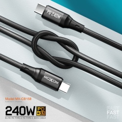 Moxom Usb data kabal mx-cb158 pd 240w type-c na type-c crni ( U2113 )-3