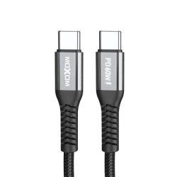 Moxom Usb data kabal mx-cb235 pd 60w type-c na type-c 1m crni ( U2081 )-1