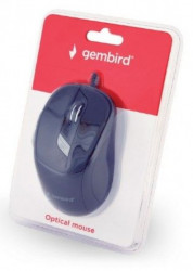 MUS-4B-02 Gembird Opticki mis 800-1200Dpi 4-button black 115mm USB - Img 3