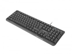 Natec Trout slim multimedia keyboard US, USB, black ( NKL-0967 )  - Img 3