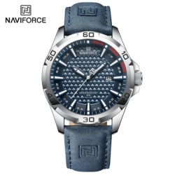 Naviforce nf8023 muški ručni sat kvarcni mehanizam plavi ( NF8023 PLAVI )