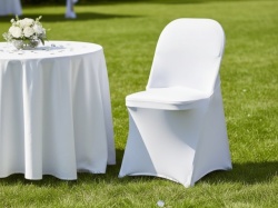 Navlaka za stolice u beloj boji ( PL-2510 )