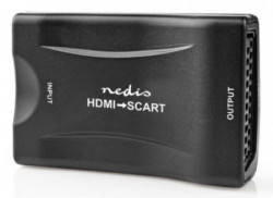 Nedis VCON3461BK HDMI ulaz na SCART izlaz jednosmerni, 1080p, 1.2 Gbps, Black - Img 1