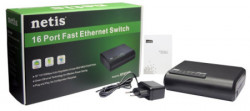 Netis ST3116P 16 port fast ethernet Switch 10/100mbps (Alt. S16) - Img 2