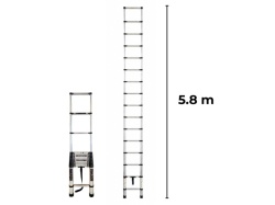Norvel teleskopske aluminijumske merdevine do 5.8m ( KLK-LD-25 )