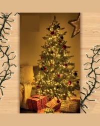 Novogodišnje LED sijalice gluster gusce od basica 120cm-144L0 53kgs ( 494676 )