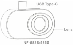 Noyafa NF-583S USB C termalna kamera