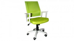 Office Chair DSM04 Green/White (Mesh,PU) ( 031791 )