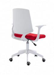Office elegant - Radna stolica 3119-1 Belo-crvena - Img 2
