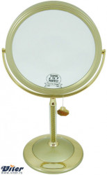 Ogledalo stono zlatno 7x gliter ( B7801TGMG5/G )