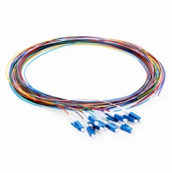 Optički Pigtail LC/UPC SM, set - 12 boja G.657A1, 1m ( OP106 )