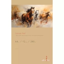 Optima creativeart blok canvas.a4 12l 28og ( 75312 )