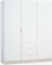 Ormar 144x176 komb bela