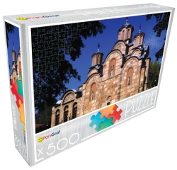 Pan-graf puzzle 500 - manastir gračanica ( 10192 )