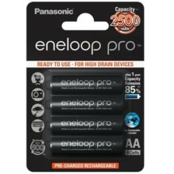 Panasonic baterije eneloop pro AA/4B (BK-3HCDE/4BE)-1