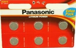 Panasonic baterije Litijum CR-2016 L6bp-1