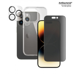 PanzerGlass iPhone 14 pro bundle (UWF Privacy zaštitno staklo, futrola, zaštita za kameru) ( PGB0402+P2784 ) - Img 1