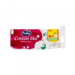 Perfex Toalet papir Cotton like premium 3sl. 1/10 ( 9386 )