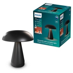 Philips 929004783007 led stona lampa mycena dsk215 2w 30-65k b usb ( 22126 )