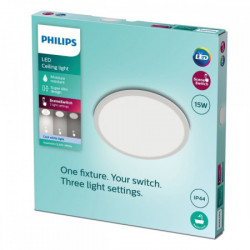 Philips superslim cl550 bela plafonska svetiljka 15w 4000lm ip44 ,929002667601, ( 18823 ) - Img 2