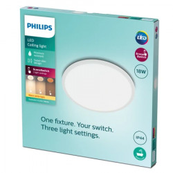 Philips superslim cl550 bela plafonska svetiljka 18w 2700 ip44, 929002667801 ( 18820 ) - Img 2